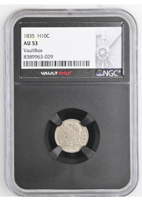 1835 H10C NGC AU53 FRONT