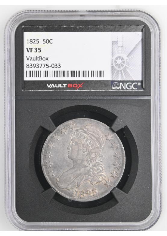 1825 50C NGC VF35 FRONT
