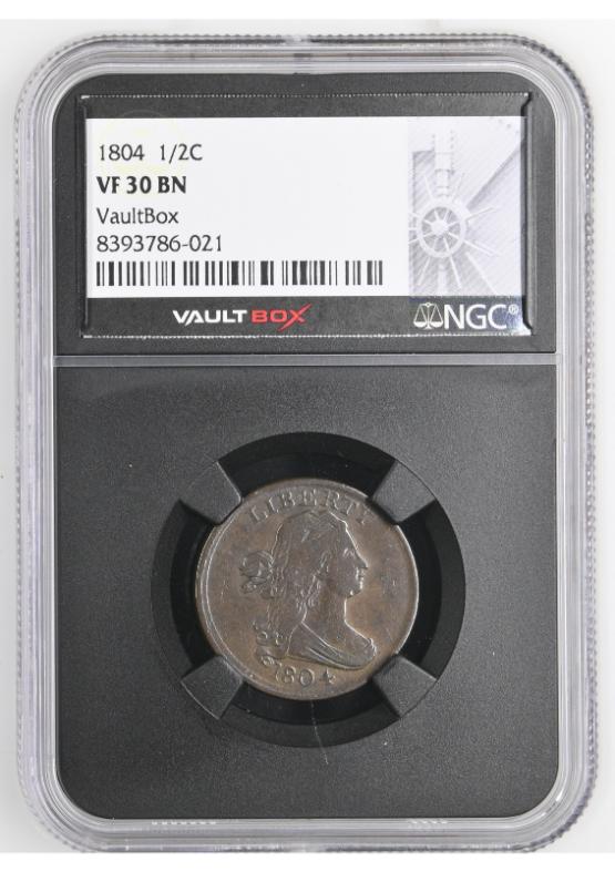 1804 1/2C NGC VF30BN FRONT