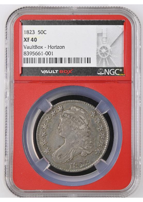 1823 50C NGC XF40 FRONT