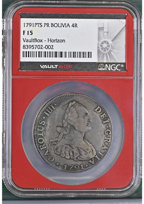1791PTS PR BOLIVIA 4R NGC F15 FRONT