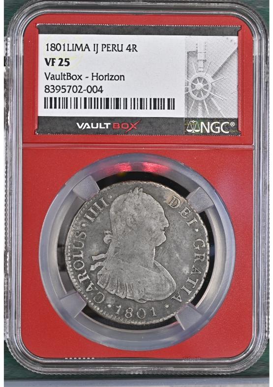 1801LIMA IJ PERU 4R NGC VF25 FRONT