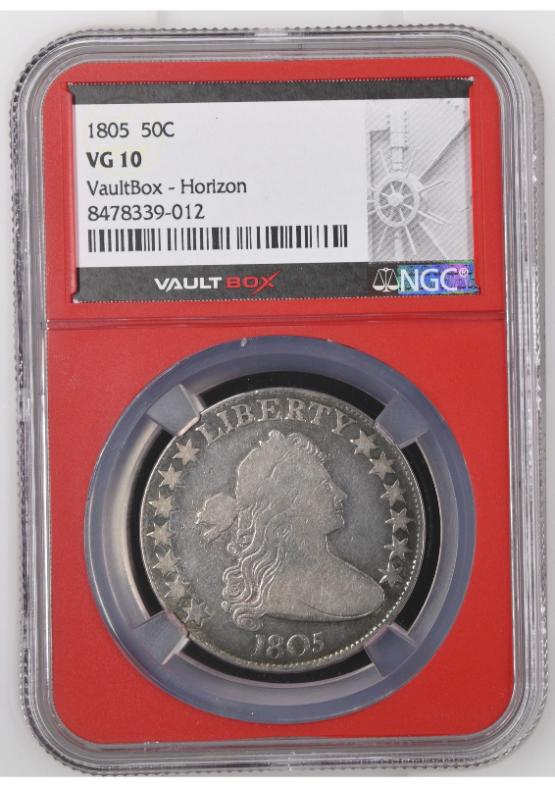 1805 50C NGC VG10 FRONT
