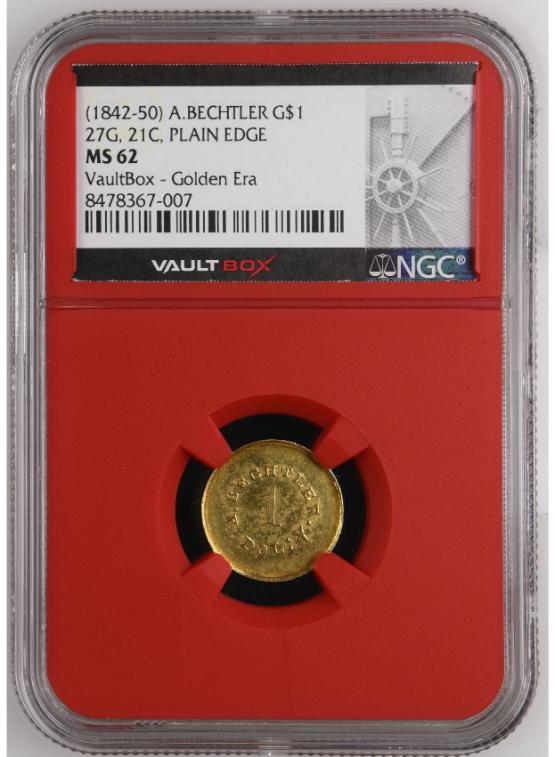 (1842-50) A.BECHTLER G$1 27G