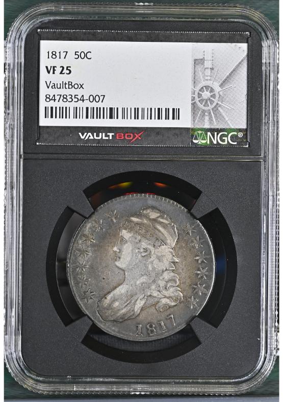 1817 50C NGC VF25 FRONT