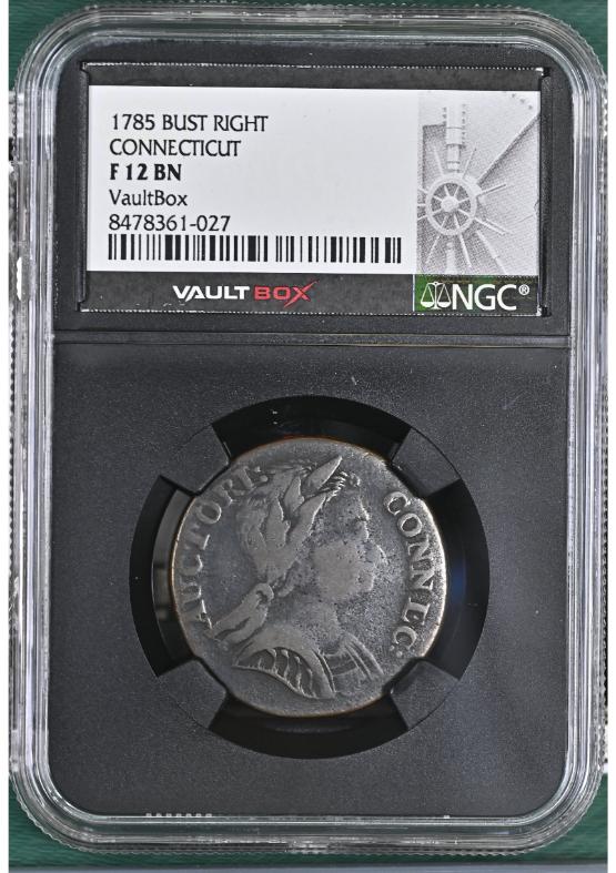 1785 BUST RIGHT CT 1/2P CONNECTICUT NGC F12BN FRONT