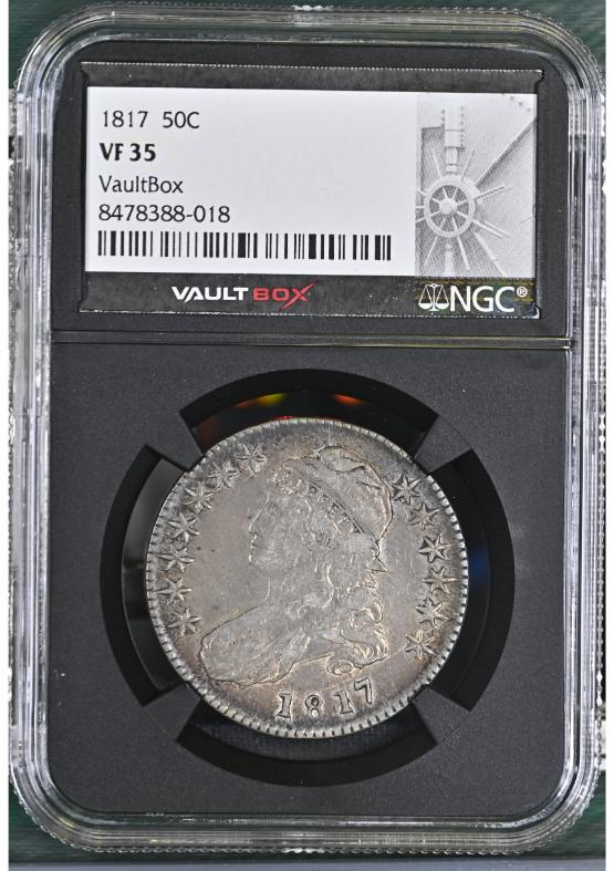 1817 50C NGC VF35 FRONT