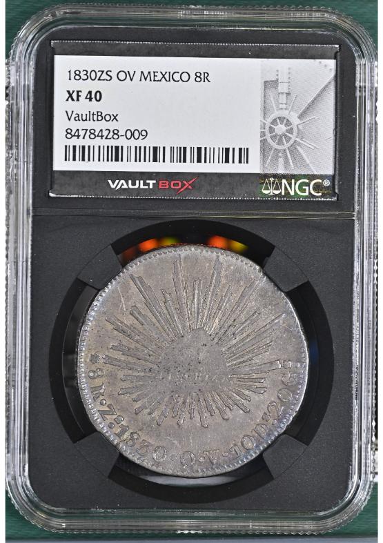 1830ZS OV MEXICO 8R NGC XF40 FRONT