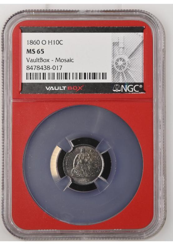 1860-O H10C NGC MS65 FRONT