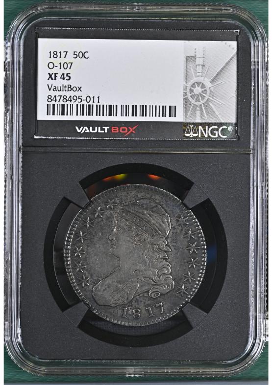 1817 50C O-107 NGC XF45 FRONT