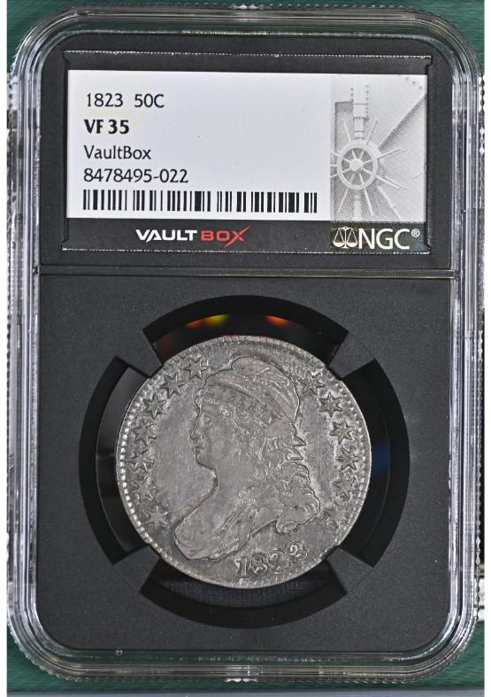 1823 50C NGC VF35 FRONT