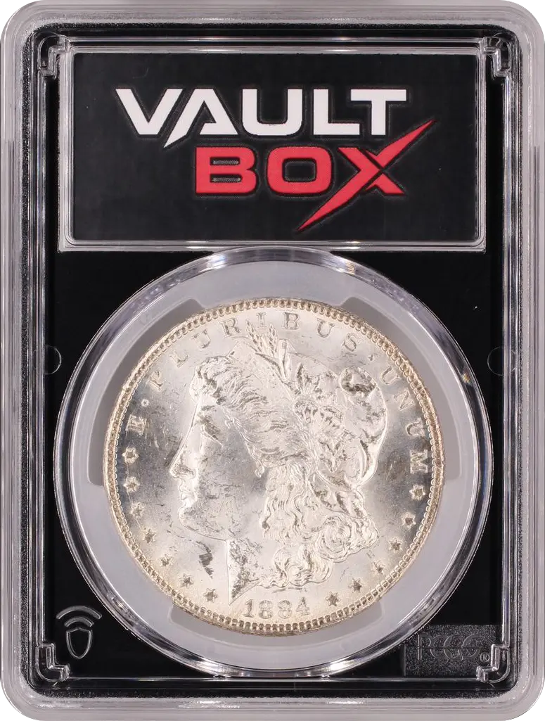 1884-CC $1 PCGS MS62 FRONT