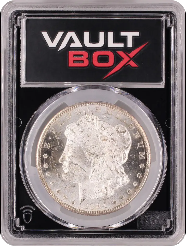 1884-CC $1 PCGS MS62 FRONT