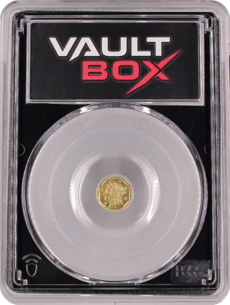 1853 G25C BG-102 PCGS MS64 FRONT