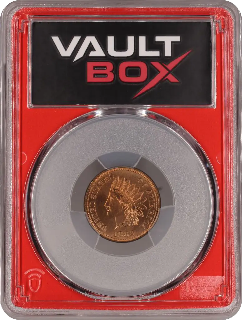 1882 1C PCGS MS64RD FRONT