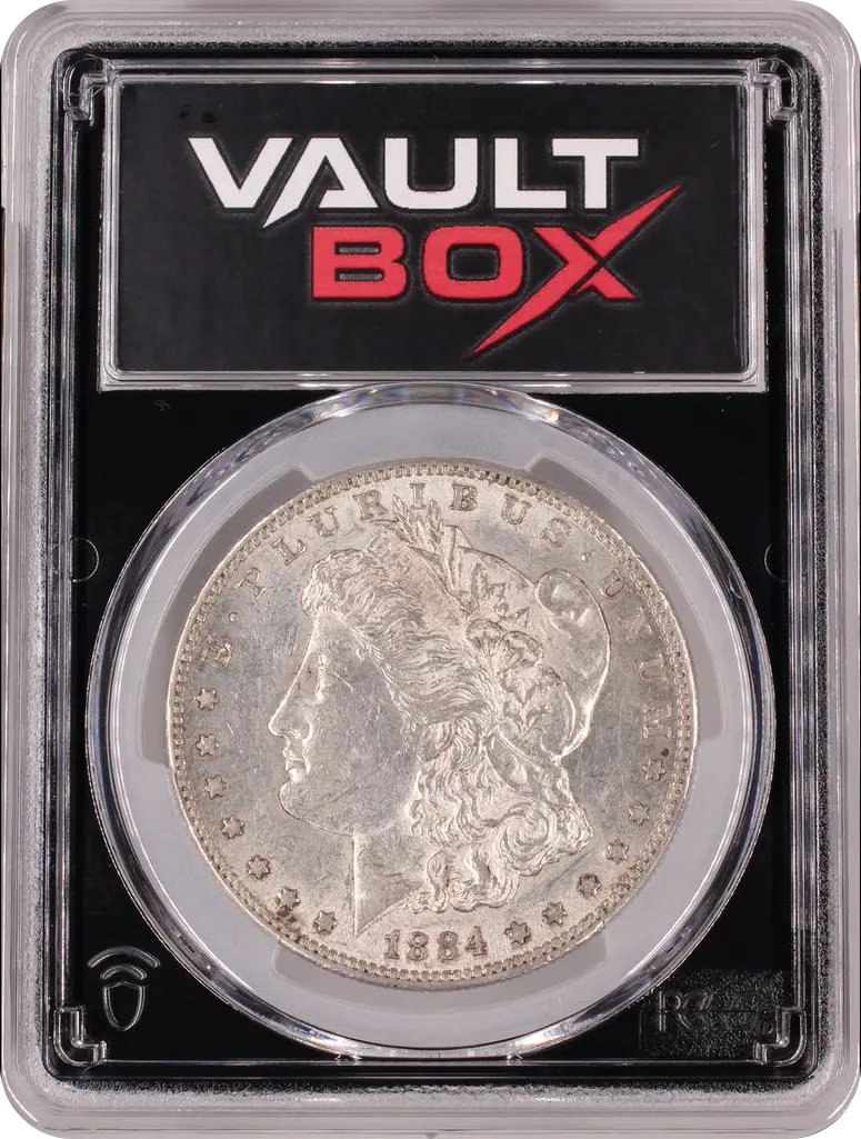 1884-S $1 PCGS AU50 FRONT