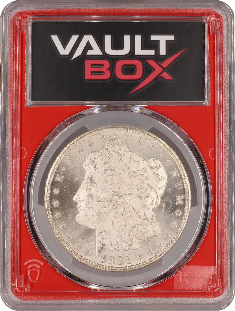 1881-CC $1 PCGS MS63 FRONT
