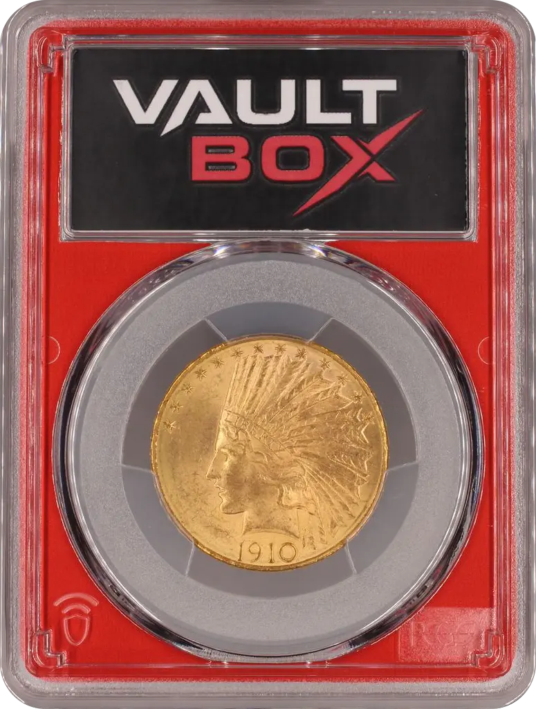 1910-D G$10 PCGS MS64 Front
