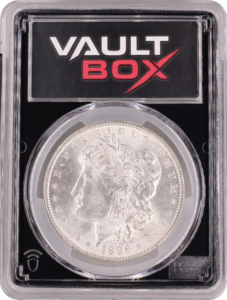 1886 $1 PCGS MS64 FRONT