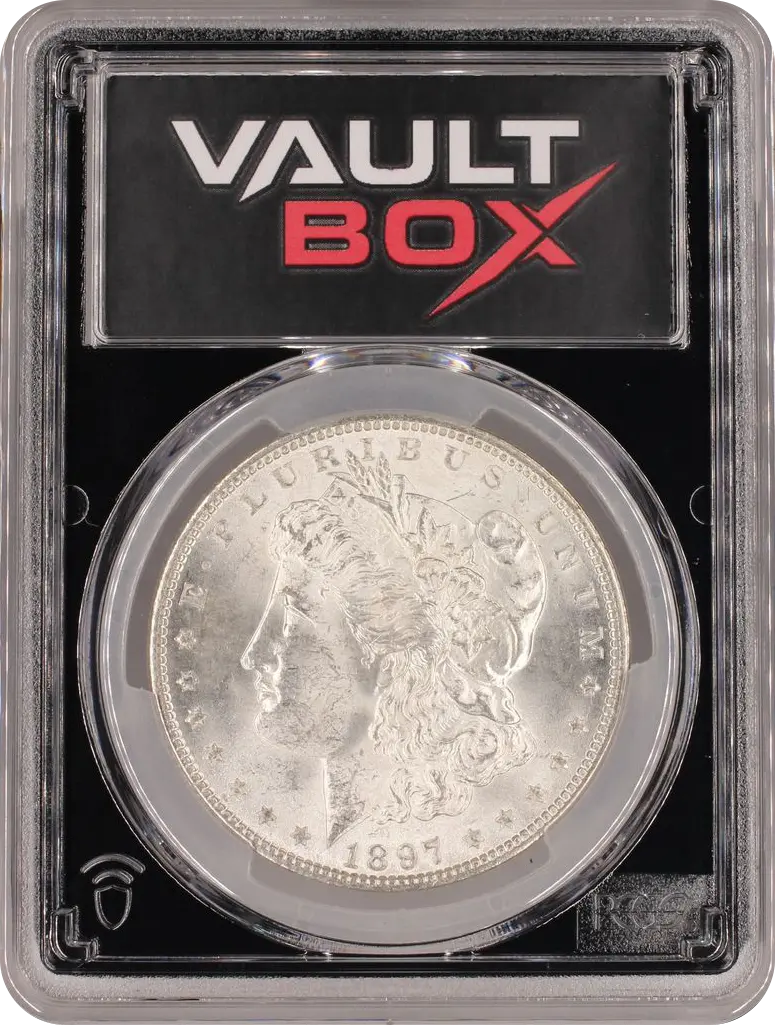 1897 $1 PCGS MS64 FRONT