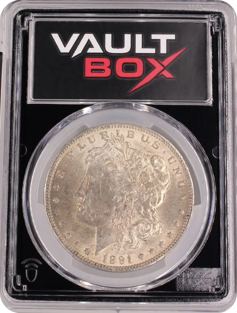 1891-O $1 PCGS AU55 FRONT