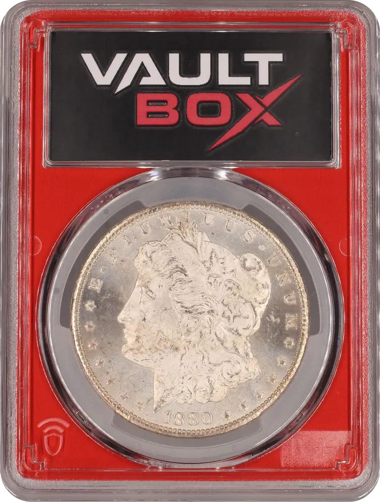 1880-CC $1 PCGS MS63 FRONT