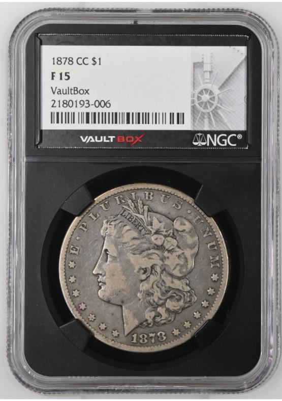1878-CC $1 NGC F15 FRONT