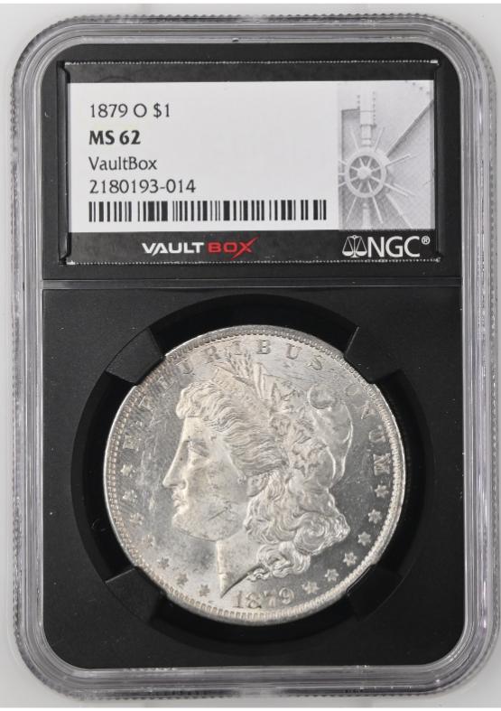 1879-O $1 NGC MS62 FRONT