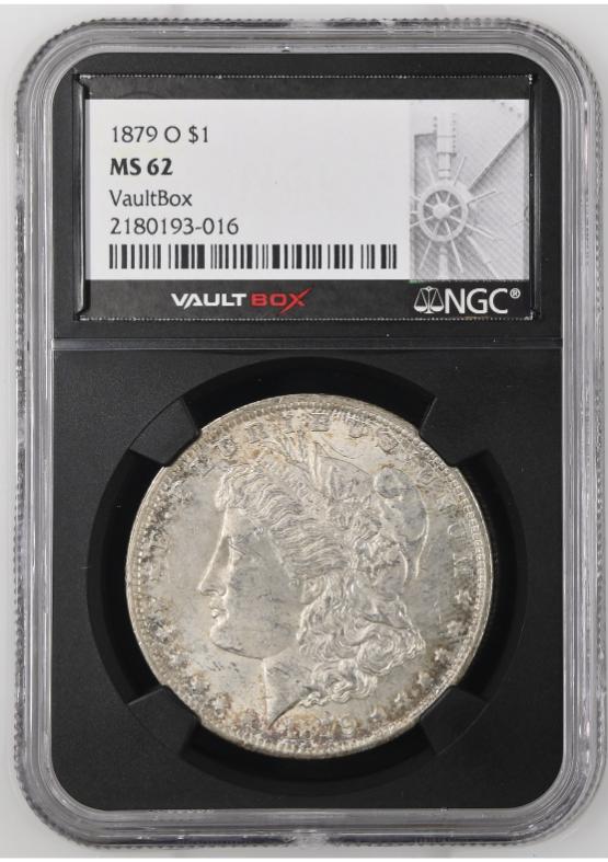 1879-O $1 NGC MS62 FRONT