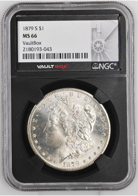1879-S $1 NGC MS66 FRONT