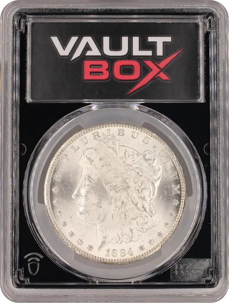 1884-CC $1 PCGS MS65 FRONT