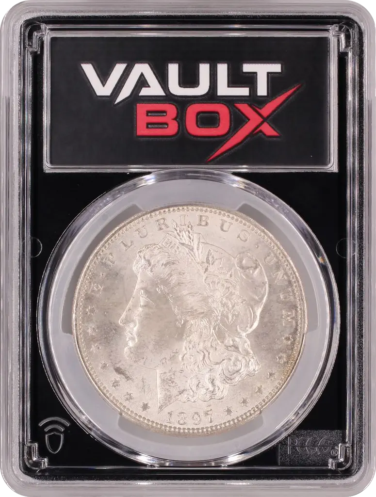 1897-S $1 PCGS MS64 FRONT