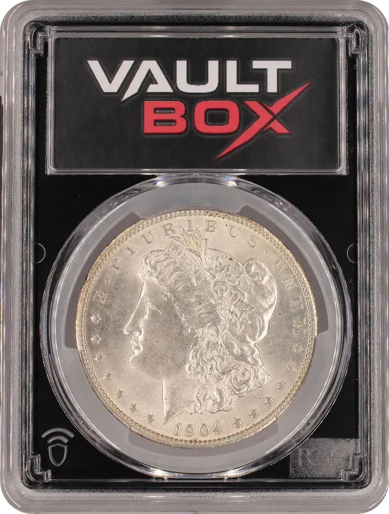 1904 $1 PCGS MS63 FRONT