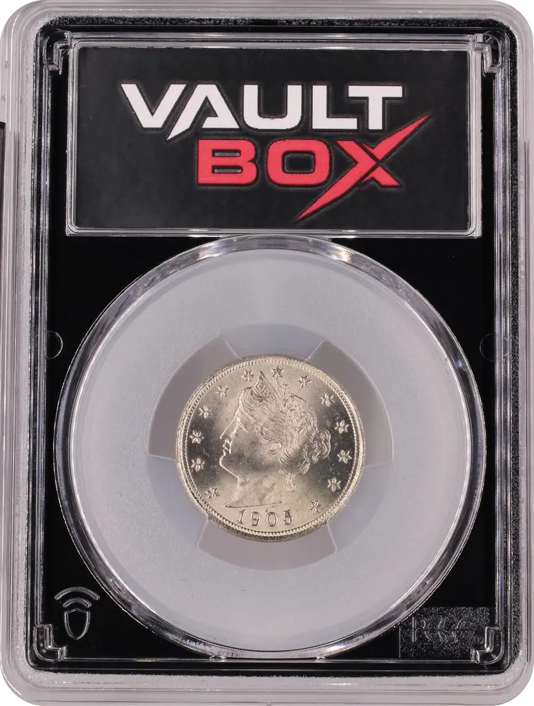 1905 5C PCGS MS64 FRONT
