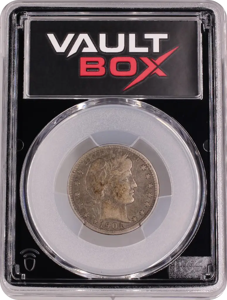 1901-O 25C PCGS F15 FRONT