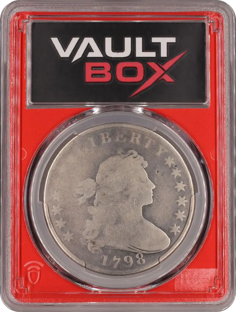 1798 $1 LARGE EAGLE PCGS AG03 FRONT
