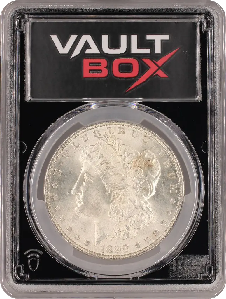 1898 $1 PCGS MS64 FRONT