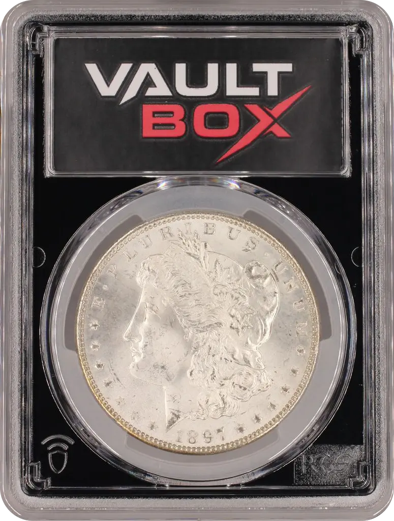 1897 $1 PCGS MS64 FRONT