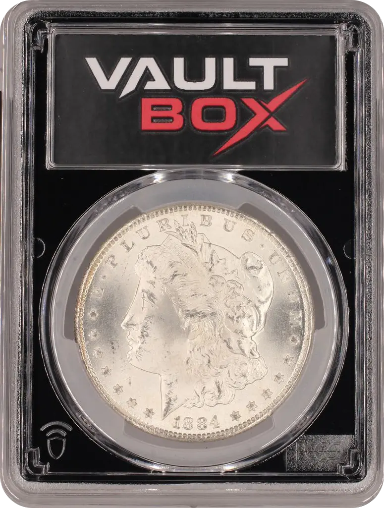 1884-CC $1 PCGS MS65 FRONT