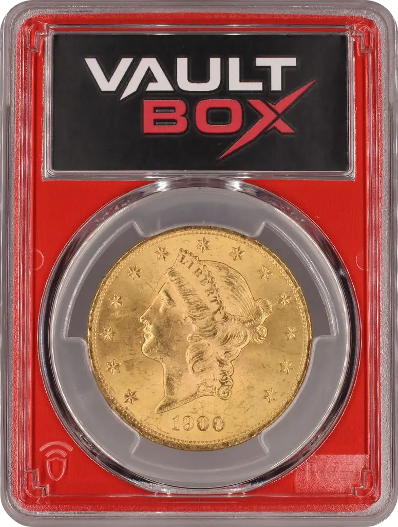1900 G$20 PCGS MS63+ Front