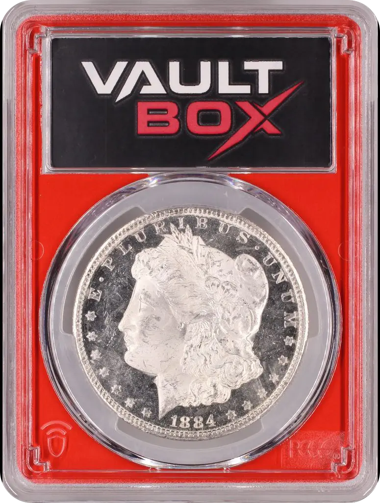 1884-CC $1 PCGS MS64DMPL FRONT