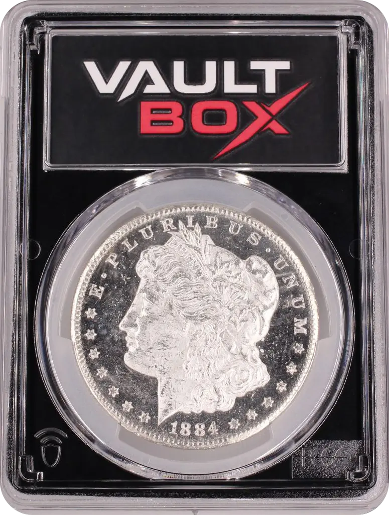 1884-CC $1 PCGS MS63DMPL FRONT