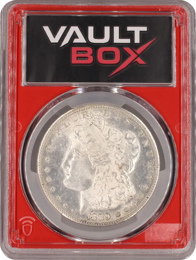 1889-S $1 PCGS MS63 FRONT