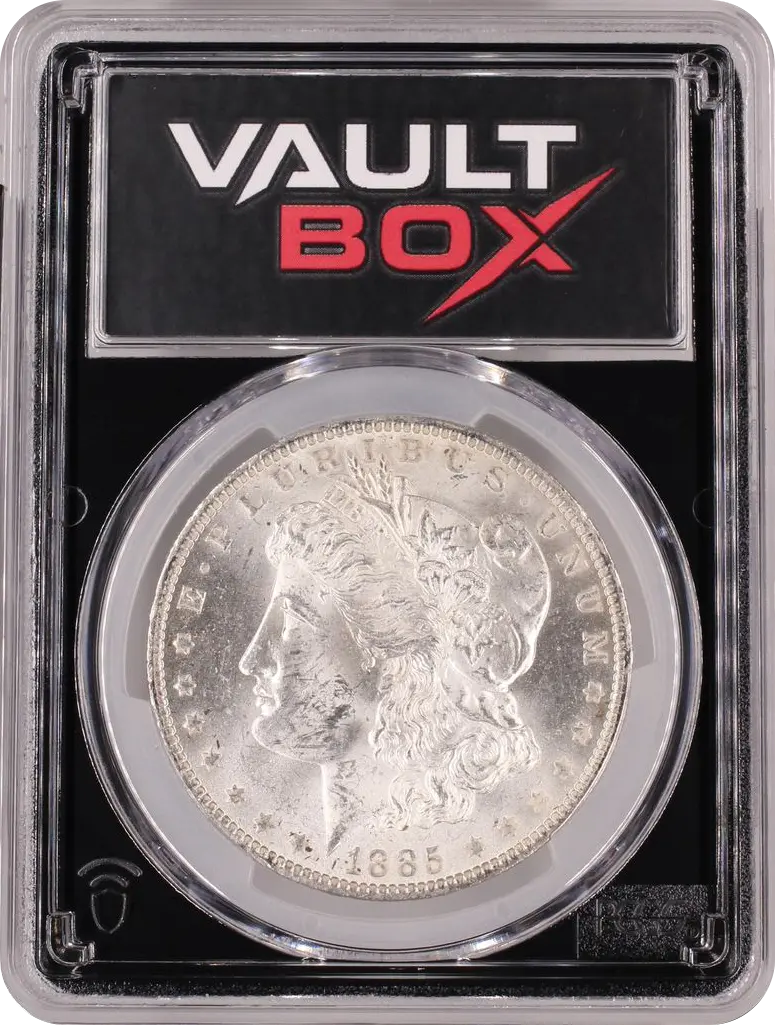 1885-O $1 GSA HOARD PCGS MS63 FRONT