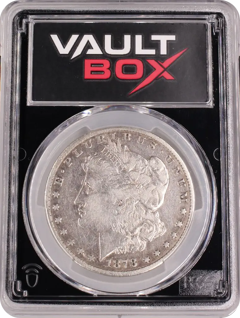 1878-CC $1 PCGS F12 FRONT