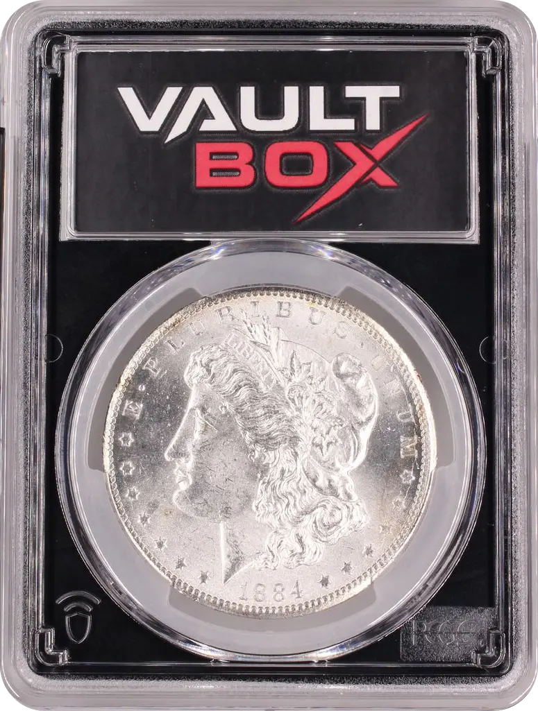 1884-CC $1 PCGS MS63 FRONT