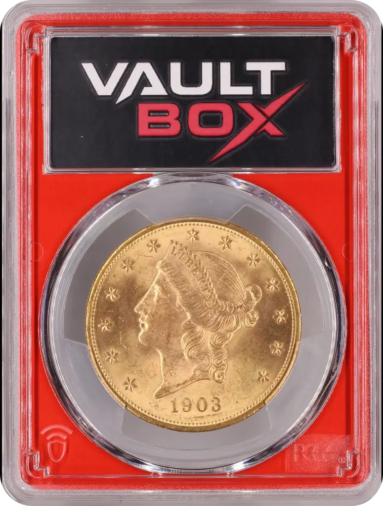 1903 $20 PCGS MS63 FRONT