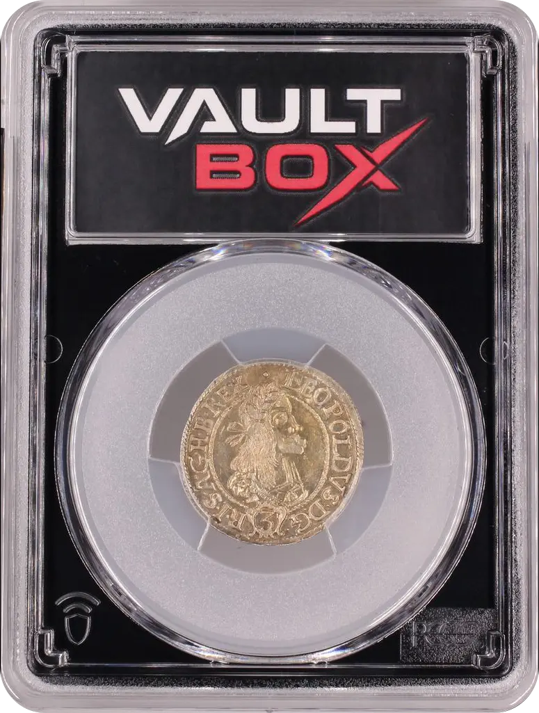 1665-KB 3 KR HUNGARY PCGS MS63 FRONT