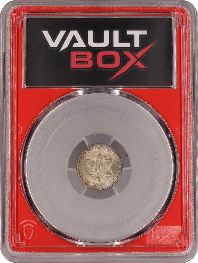 1851 3CS PCGS MS65 FRONT
