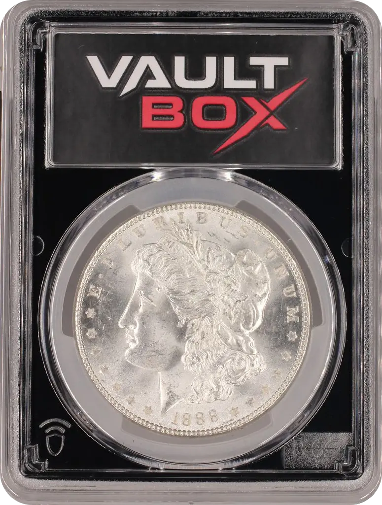 1888 $1 PCGS MS64 FRONT